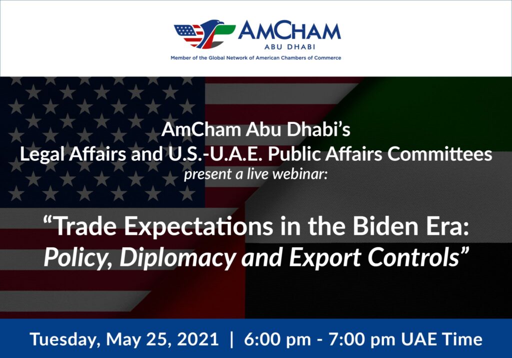 AmCham Abu Dhabi Webinar on US Trade Issues